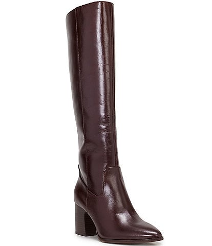 Vince Camuto Evronna Leather Tall Boots