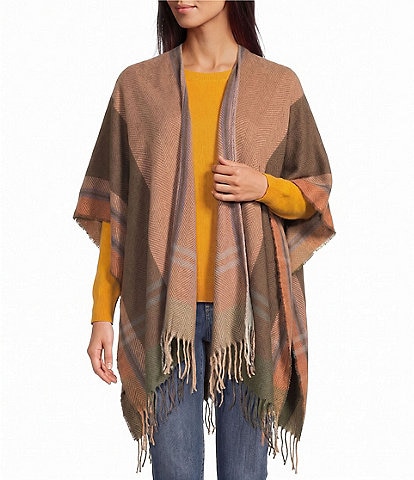 Vince Camuto Feather Soft Large Stripe Topper