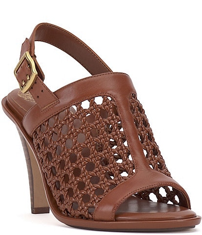 Vince Camuto Findri Woven Sling Back Sandals