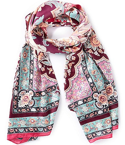 Vince Camuto Folk Rose Oblong Scarf