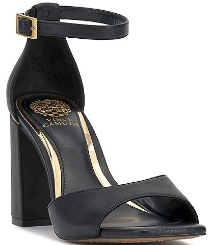 Vince Camuto Haydin Leather Ankle Strap Dress Sandals