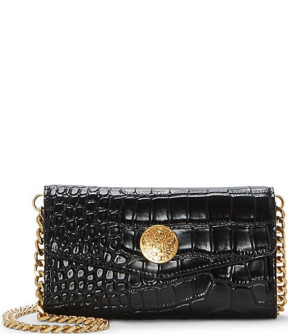 Vince Camuto Kisho Croco Wallet on Chain Crossbody Bag