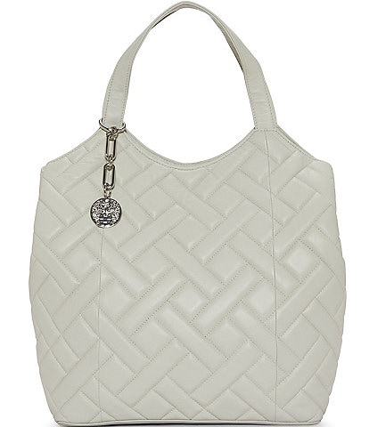 Vince Camuto Kisho Quilted Leather Tote Bag