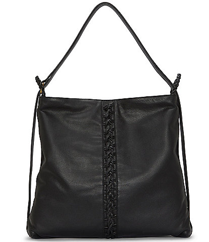 Vince Camuto Licia Convert Braided Detail Hobo Bag