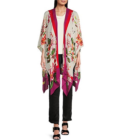Vince Camuto Lily Botanical Print Duster