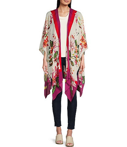 Vince Camuto Lily Botanical Print Duster
