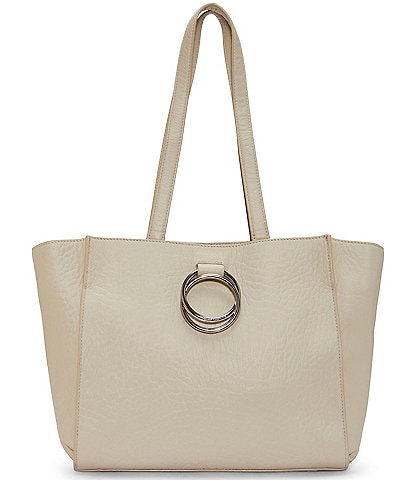 Vince Camuto Livy Pebbled Leather Tote Bag