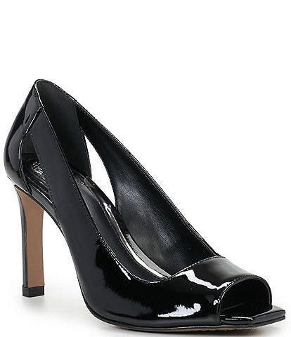 Vince Camuto Lidana Patent Leather Bow Dress Sandals