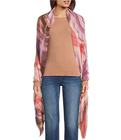 Vince Camuto Marble Wave Supersoft Scarf Wrap