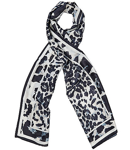 Vince Camuto Mixed Animal Oblong Scarf