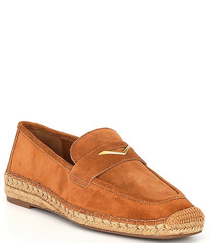 Vince Camuto Myylee Suede Espadrille Flat Loafers