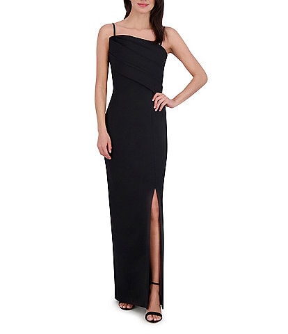 Vince Camuto Origami Draped Neck Sleeveless Ball Gown