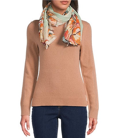 Vince Camuto Peony Super Soft Square Scarf