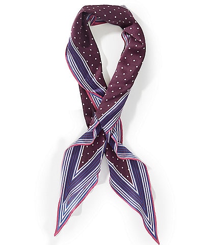 Vince Camuto Pin Dot Print Kite Scarf