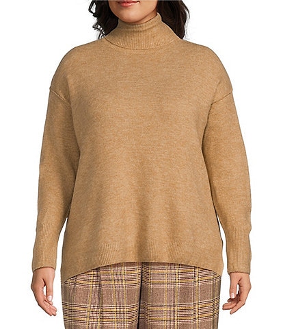 Vince Camuto Plus Size Long Sleeve Turtleneck Sweater
