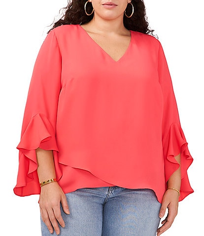 Women's Plus-Size Sale & Clearance Tops & Blouses | Dillard's