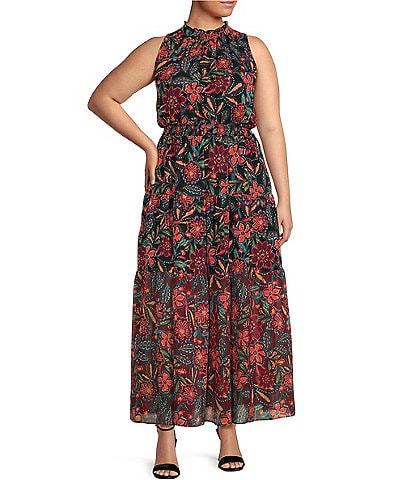 Plus-Size Maxi Dresses | Dillard's