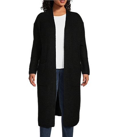 Vince Camuto Plus Size Long Sleeve Cozy Maxi Cardigan