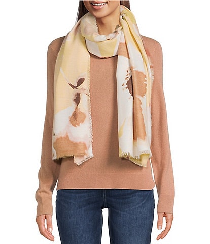 Vince Camuto Poppy Bloom Supersoft Oblong Scarf
