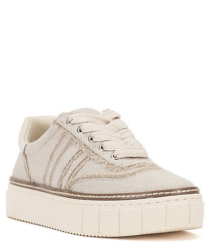 Vince Camuto Reilly Canvas Lace-Up Sneakers