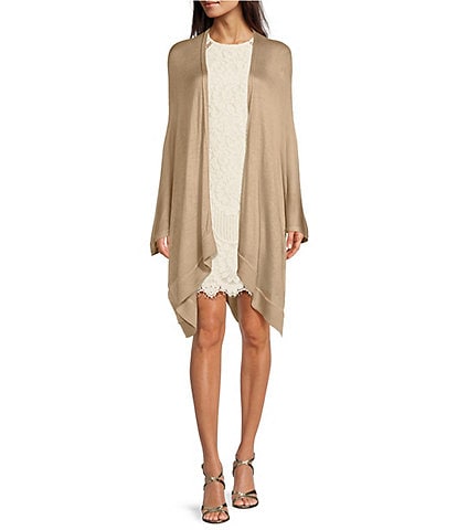 Vince Camuto Ribbed Lightweight Knit Topper