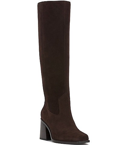 Vince Camuto Sangeti Suede Square Toe Tall Boots