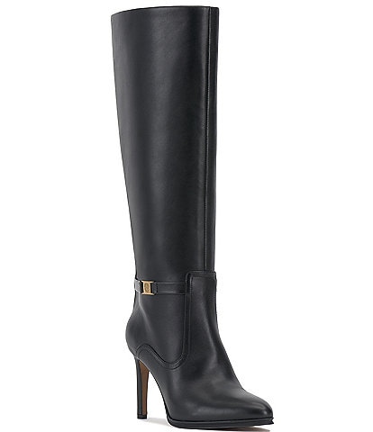 Vince Camuto Skylie Leather Knee High Boots