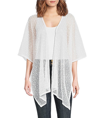 Vince Camuto Solid Popcorn Topper