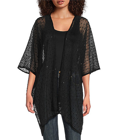 Vince Camuto Solid Popcorn Topper