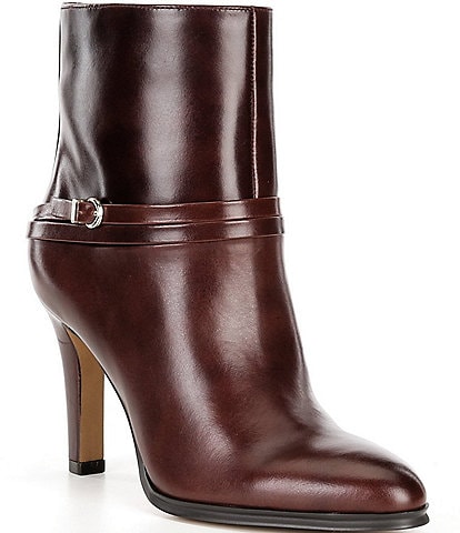 Vince Camuto Sybilla Leather Strappy Booties