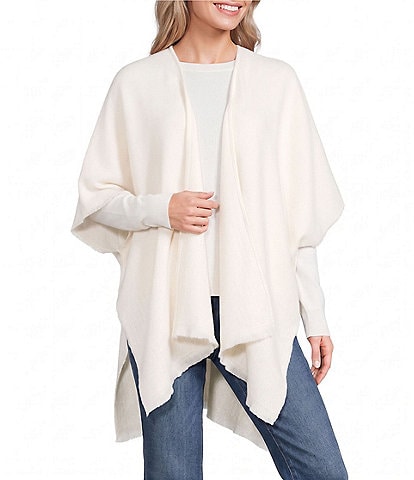 Vince Camuto Textured Woven Feather Topper