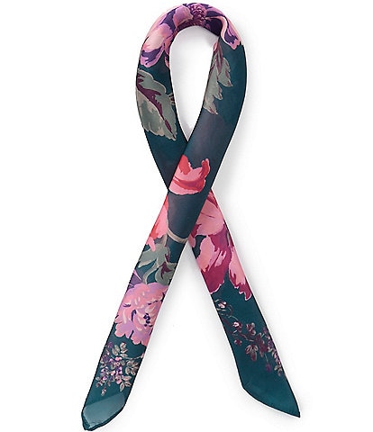 Vince Camuto Tulip Sketch Small Square Scarf