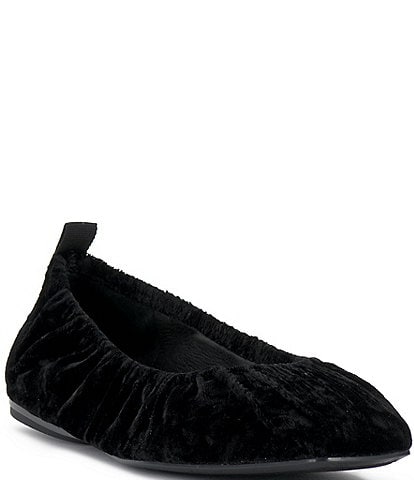 Vince Camuto Verline Crushed Velvet Stretch Top Ballet Flats