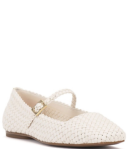 Vince Camuto Vinley Woven Mary Jane Flats