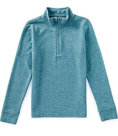 Vineyard Vines Big Boys Saltwater Quarter Zip Pullover