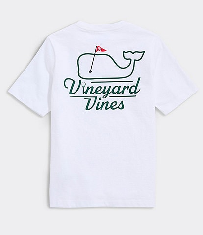 Vineyard Vines Big Boys 8-18 Short Sleeve Golf Flag Graphic T-Shirt