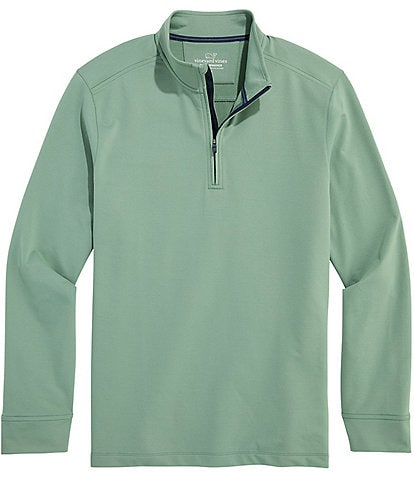 Vineyard Vines Clubhouse Performance Stretch Quarter-Zip Pullover