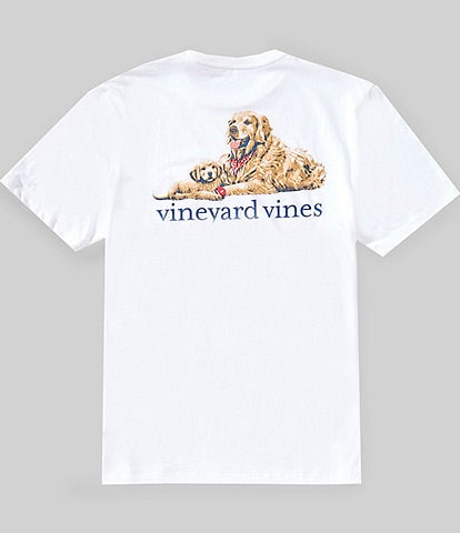 Vineyard Vines Golden & Pup Short Sleeve Graphic T-Shirt
