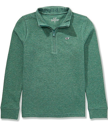 Vineyard Vines Little Boys Saltwater Quarter Zip Pullover