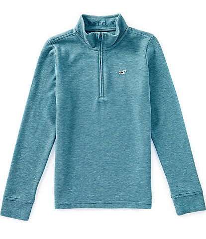 Vineyard Vines Little Boys Saltwater Quarter Zip Pullover