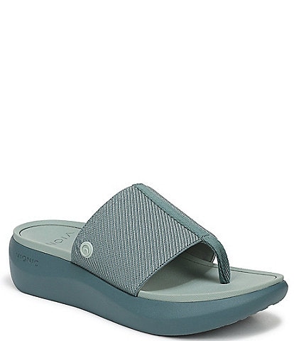 Vionic Aqua Stretch Gore Thong Sandals