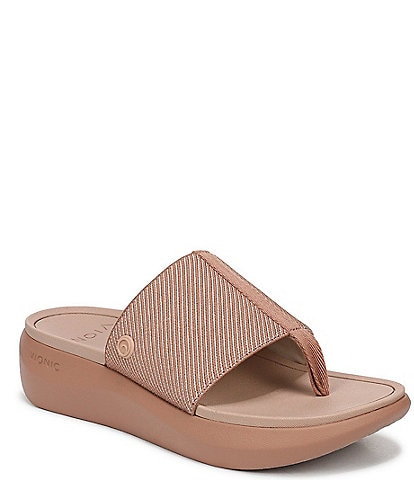 Vionic Aqua Stretch Gore Thong Sandals