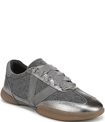 Vionic Arabelle Wool Metallic Leather Sneakers