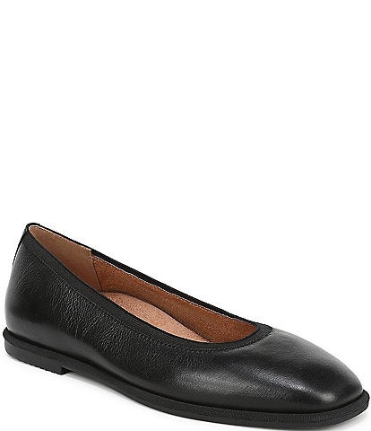 Vionic Caroll 2.0 Leather Classic Skimmer Flats