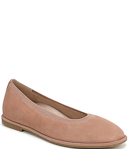 Vionic Caroll 2.0 Suede Classic Skimmer Flats