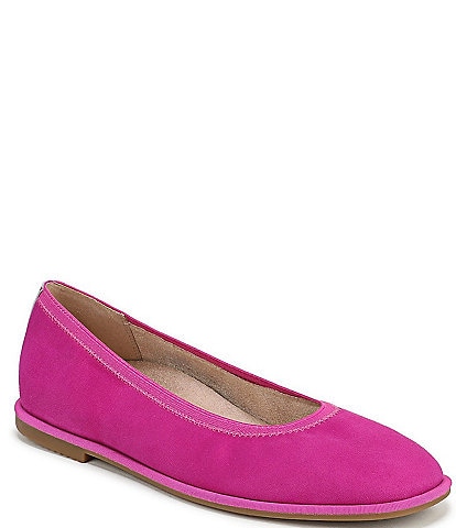 Vionic Caroll 2.0 Suede Classic Skimmer Flats