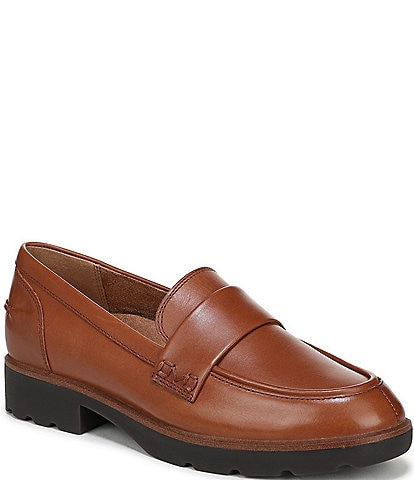 Vionic Cleo Leather Penny Loafers