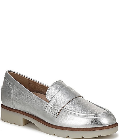 Vionic Cleo Leather Penny Loafers