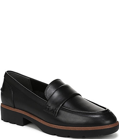 Vionic Cleo Leather Penny Loafers