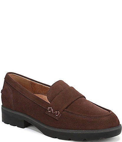 Vionic Cleo Suede Penny Loafers